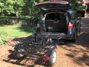 TRAILERACK - Multi-Hitch Accessory Trailer - FamilyBikeTrailer.com