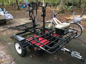 TRAILERACK - Multi-Hitch Accessory Trailer - FamilyBikeTrailer.com