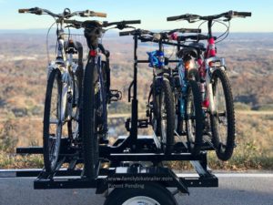 TRAILERACK - Multi-Hitch Accessory Trailer - FamilyBikeTrailer.com